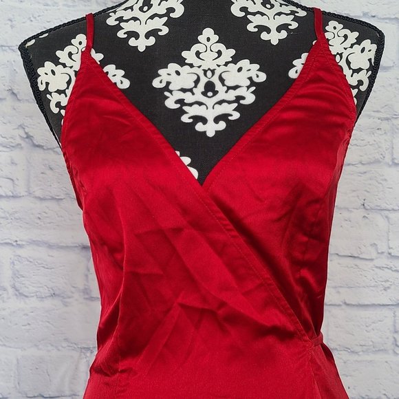 Somedays Lovin Evening Sun Wrap Dress in Red Size XS - Picture 3 of 12